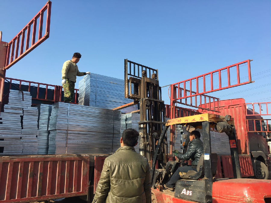 鍍鋅齒形壓焊格柵板