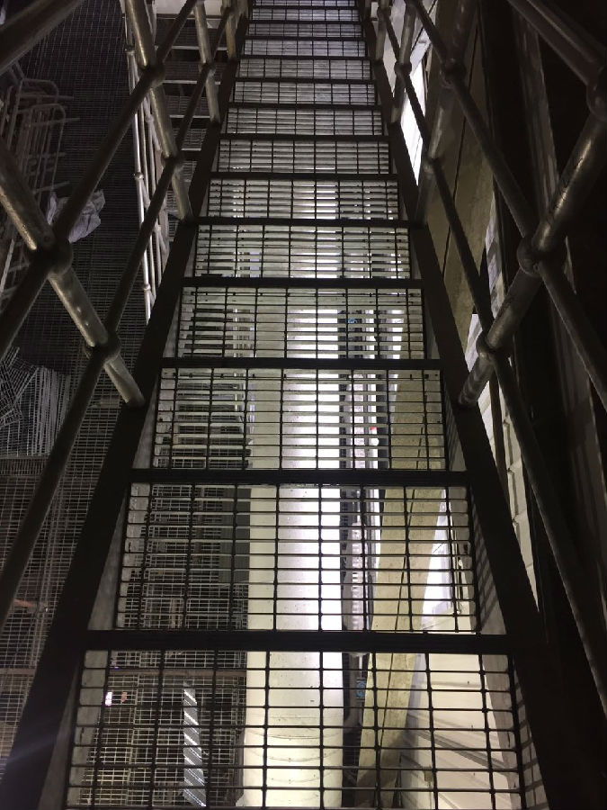 熱鍍鋅鋼格柵板平臺 熱鍍鋅鋼格柵板平臺